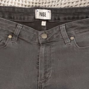 Paige Verdugo Roy grey ankle jeans